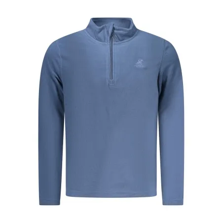 SWEAT-SHIRT BLEU À FERMETURE ÉCLAIR POUR HOMME US GRAND - U.S. GRAND
