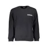NAPAPIJRI SWEAT-SHIRT SANS FERMETURE ÉCLAIR NOIR POUR HOMMES - NAPAPIJRI