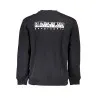 NAPAPIJRI SWEAT-SHIRT SANS FERMETURE ÉCLAIR NOIR POUR HOMMES - NAPAPIJRI