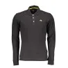 POLO NOIR À MANCHES LONGUES POUR HOMME LA MARTINA - LA MARTINA