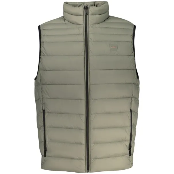 VESTE SANS MANCHES VERTE POUR HOMME BOSS - BOSS