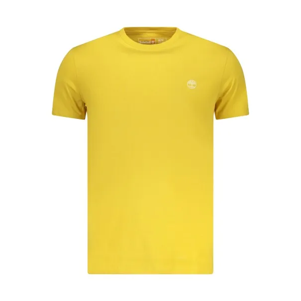 T-SHIRT JAUNE À MANCHES COURTES POUR HOMME TIMBERLAND - TIMBERLAND