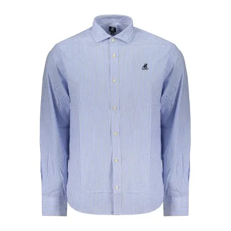 Chemise à manches longues pour homme US GRAND, bleue - U.S. GRAND