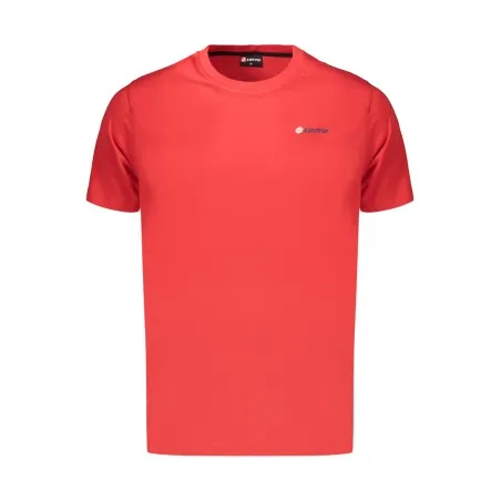 T-shirt rouge à manches courtes pour homme LOTTO - Lotto