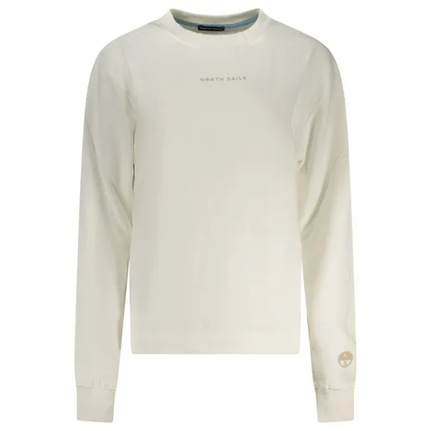 Sweat-shirt zippé blanc pour femme North Sails - NORTH SAILS