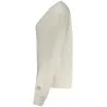 Sweat-shirt zippé blanc pour femme North Sails - NORTH SAILS