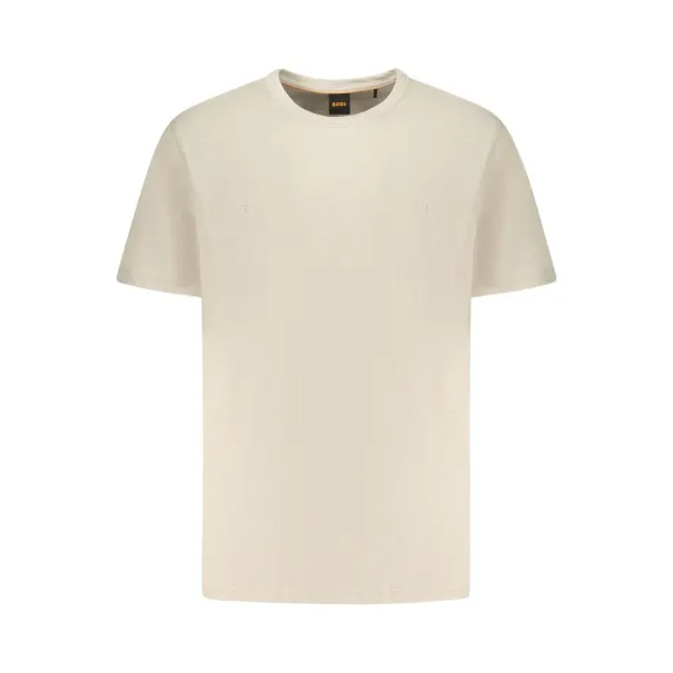 T-shirt à manches courtes pour homme BOSS, beige - BOSS