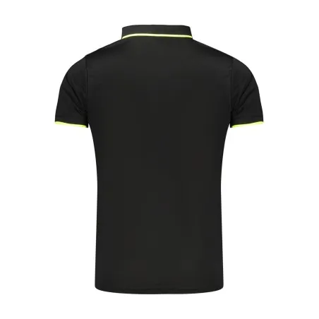 POLO NOIR À MANCHES COURTES POUR HOMME LOTTO - Lotto