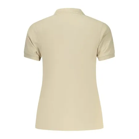 POLO FEMME À MANCHES COURTES NORVÈGE 1963, BEIGE - NORWAY 1963