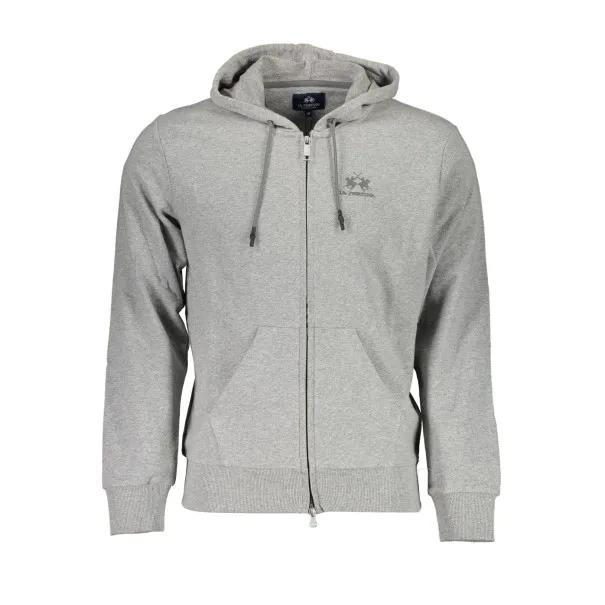 SWEAT-SHIRT ZIPPÉ GRIS LA MARTINA HOMME - LA MARTINA