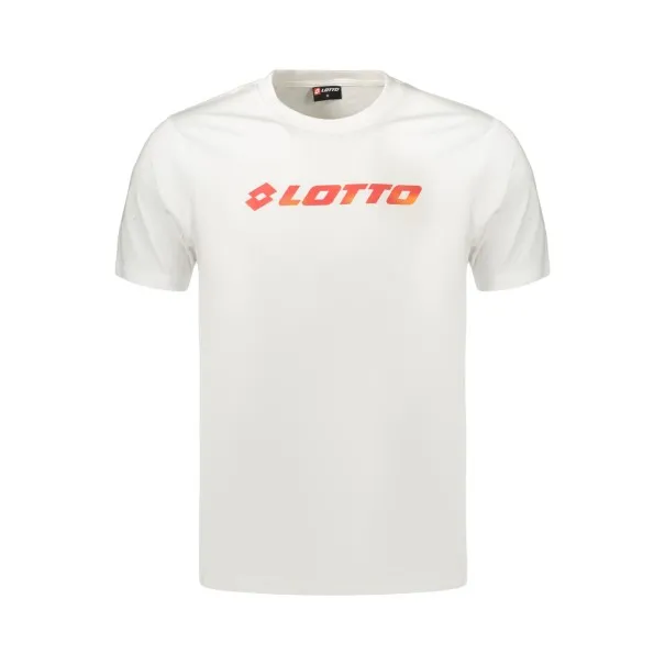 T-shirt blanc à manches courtes pour homme LOTTO - Lotto