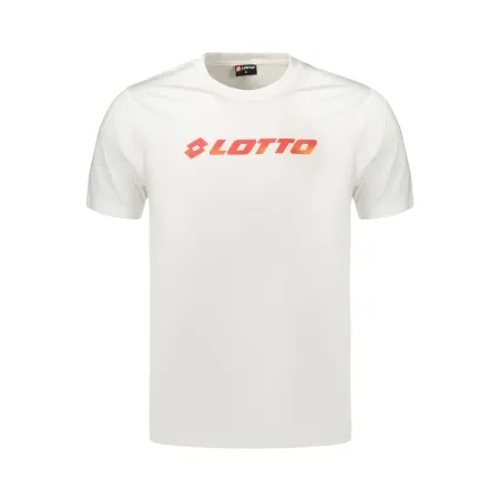 T-shirt blanc à manches courtes pour homme LOTTO - Lotto