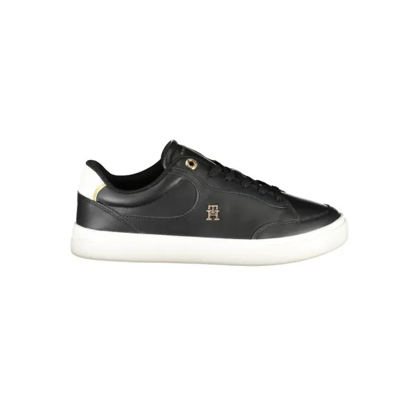 CHAUSSURES DE SPORT POUR FEMMES TOMMY HILFIGER NOIRES - TOMMY HILFIGER