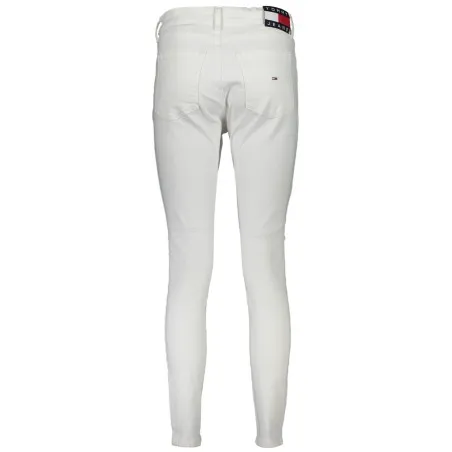 TOMMY HILFIGER JEANS FEMME DENIM BLANC - TOMMY HILFIGER