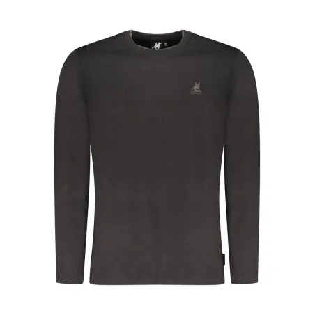 T-shirt noir à manches longues pour homme US GRAND - U.S. GRAND