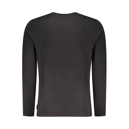 T-shirt noir à manches longues pour homme US GRAND - U.S. GRAND