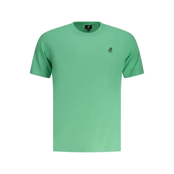 T-shirt vert à manches courtes pour homme US GRAND - U.S. GRAND