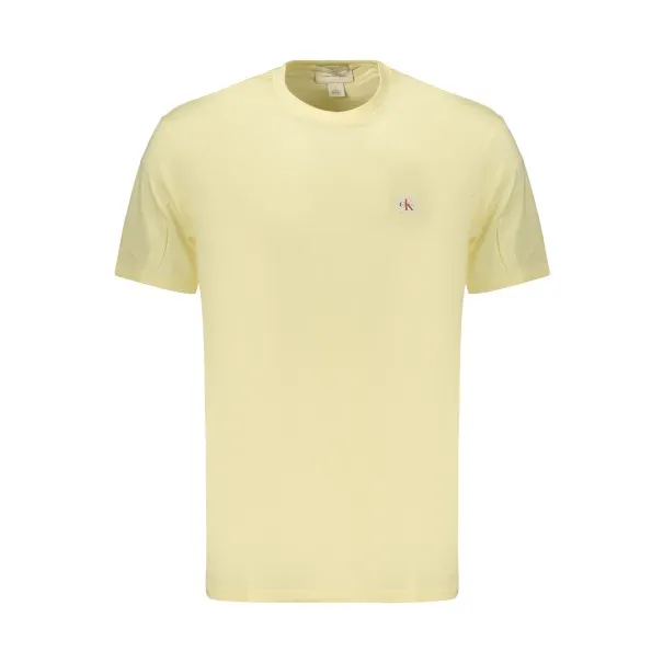 T-shirt à manches courtes pour homme CALVIN KLEIN, jaune - CALVIN KLEIN