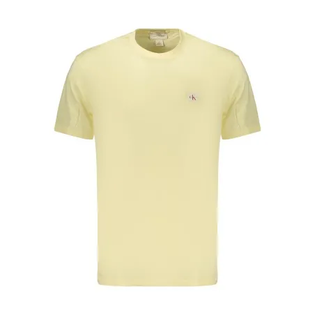 T-shirt à manches courtes pour homme CALVIN KLEIN, jaune - CALVIN KLEIN