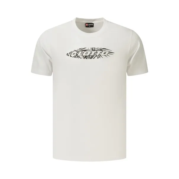 T-shirt blanc à manches courtes pour homme LOTTO - Lotto