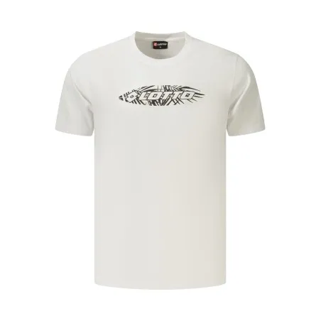 T-shirt blanc à manches courtes pour homme LOTTO - Lotto