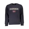 SWEAT-SHIRT SANS FERMETURE ÉCLAIR NAPAPIJRI POUR HOMMES BLEU - NAPAPIJRI