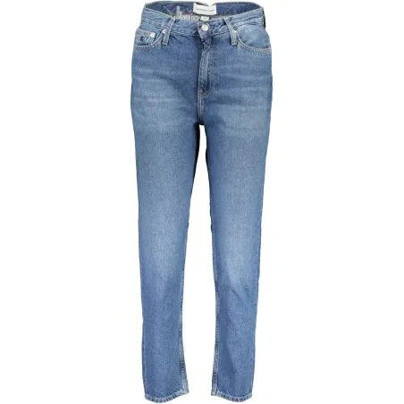 JEAN DENIM FEMME CALVIN KLEIN BLEU - CALVIN KLEIN