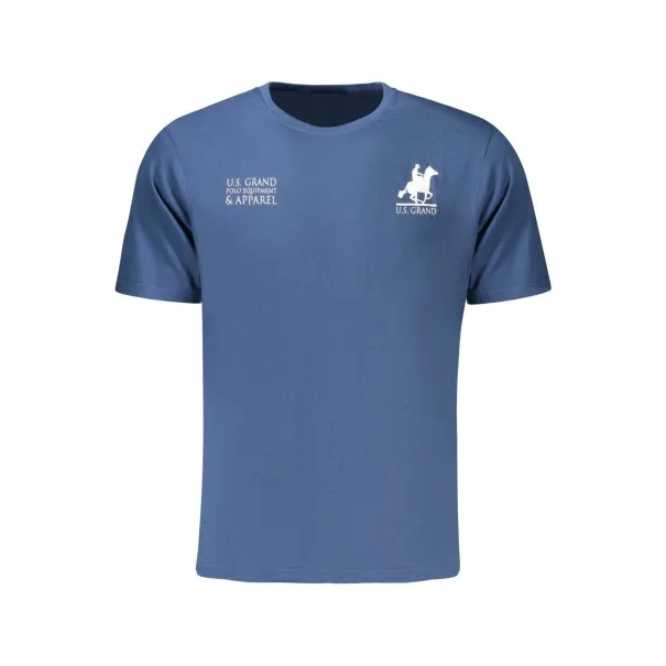 T-shirt à manches courtes bleu pour homme US GRAND - U.S. GRAND