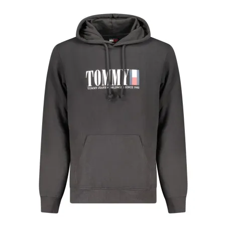 Sweat zippé noir Tommy Hilfiger pour homme - TOMMY HILFIGER