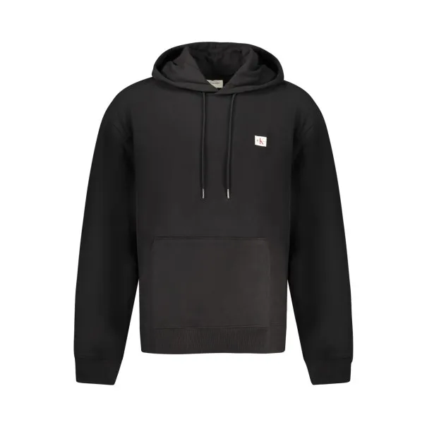 SWEAT-SHIRT NOIR À FERMETURE ÉCLAIR CALVIN KLEIN POUR HOMME - CALVIN KLEIN