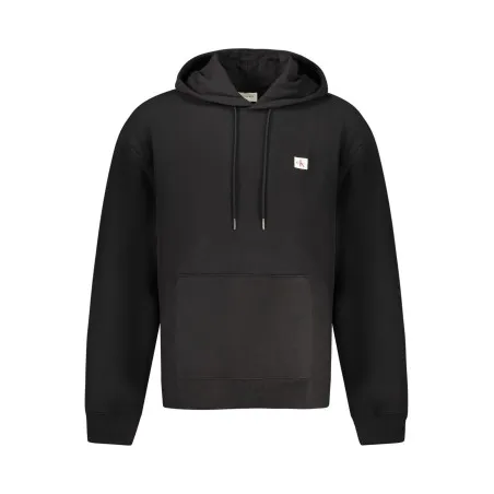 SWEAT-SHIRT NOIR À FERMETURE ÉCLAIR CALVIN KLEIN POUR HOMME - CALVIN KLEIN