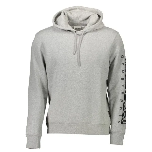 NAPAPIJRI SWEAT SANS ZIP HOMME GRIS - NAPAPIJRI