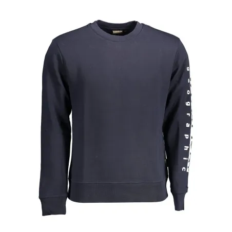 NAPAPIJRI SWEAT SANS ZIP HOMME BLEU - NAPAPIJRI