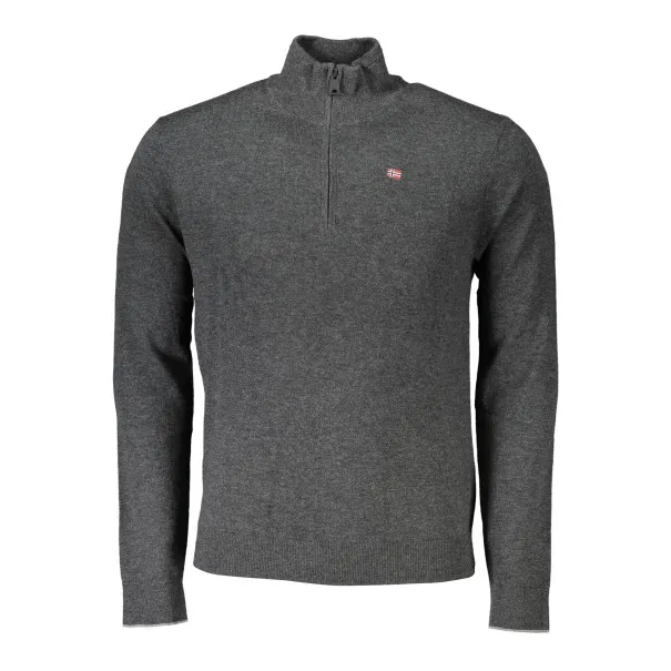 PULL NAPAPIJRI GRIS POUR HOMMES - NAPAPIJRI