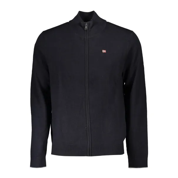 NAPAPIJRI CARDIGAN NOIR POUR HOMMES - NAPAPIJRI