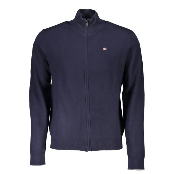 CARDIGAN BLEU NAPAPIJRI POUR HOMMES - NAPAPIJRI