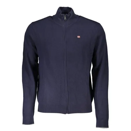 CARDIGAN BLEU NAPAPIJRI POUR HOMMES - NAPAPIJRI