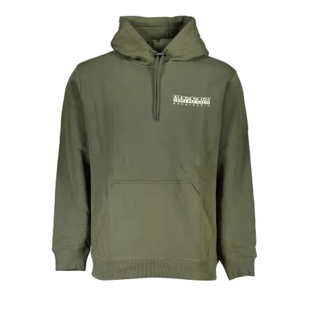 SWEAT-SHIRT SANS FERMETURE ÉCLAIR POUR HOMME NAPAPIJRI VERT - NAPAPIJRI