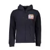 SWEAT-SHIRT ZIPPÉ NAPAPIJRI HOMME BLEU - NAPAPIJRI