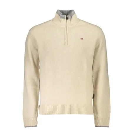 PULL NAPAPIJRI BEIGE POUR HOMME - NAPAPIJRI