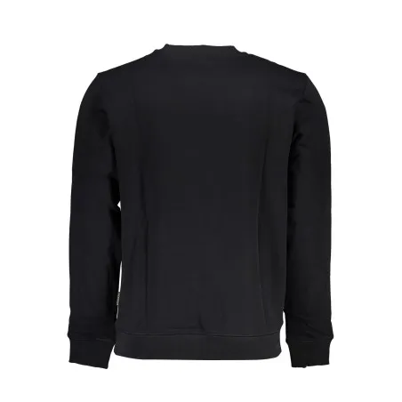 NAPAPIJRI SWEAT-SHIRT SANS FERMETURE ÉCLAIR NOIR POUR HOMMES - NAPAPIJRI