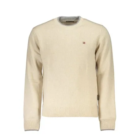 PULL NAPAPIJRI BEIGE POUR HOMME - NAPAPIJRI