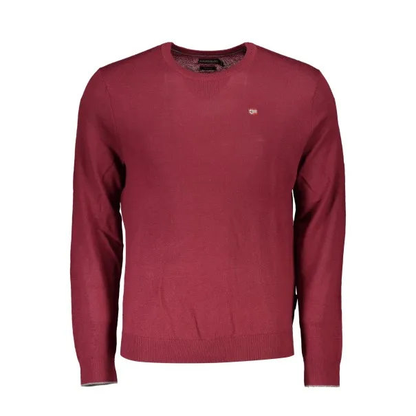 PULL NAPAPIJRI ROUGE POUR HOMMES - NAPAPIJRI