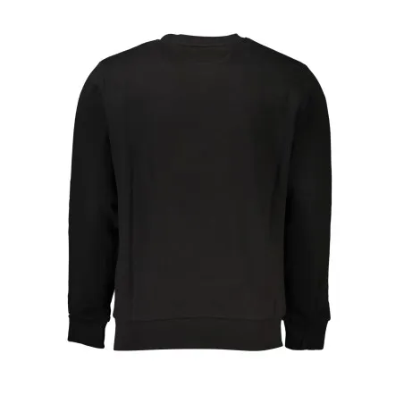 SWEAT-SHIRT SANS FERMETURE ÉCLAIR POUR HOMME LA MARTINA NOIR - LA MARTINA