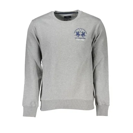 SWEAT-SHIRT SANS FERMETURE ÉCLAIR GRIS LA MARTINA POUR HOMMES - LA MARTINA