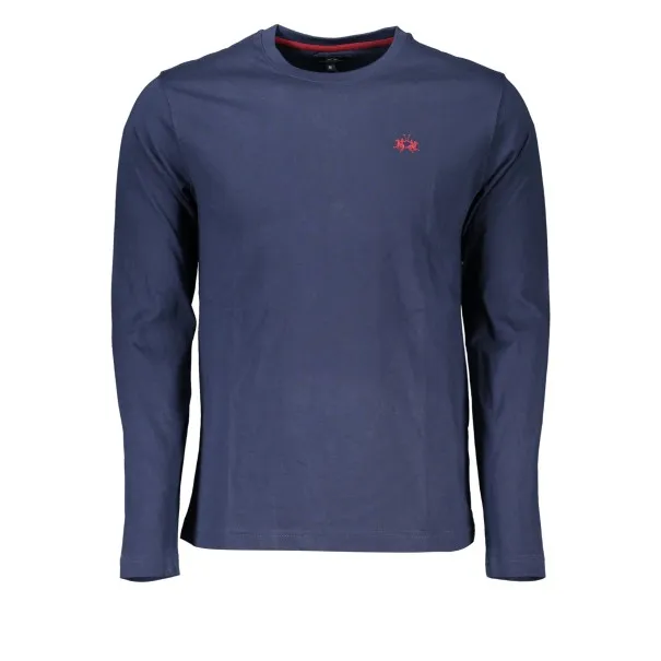 T-SHIRT À MANCHES LONGUES HOMME LA MARTINA BLEU - LA MARTINA