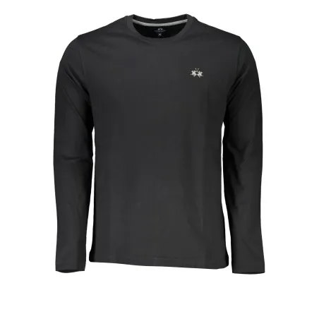 T-SHIRT À MANCHES LONGUES HOMME LA MARTINA NOIR - LA MARTINA