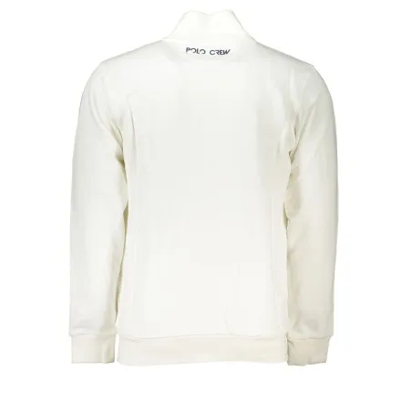 SWEAT-SHIRT ZIPPÉ BLANC HOMME LA MARTINA - LA MARTINA