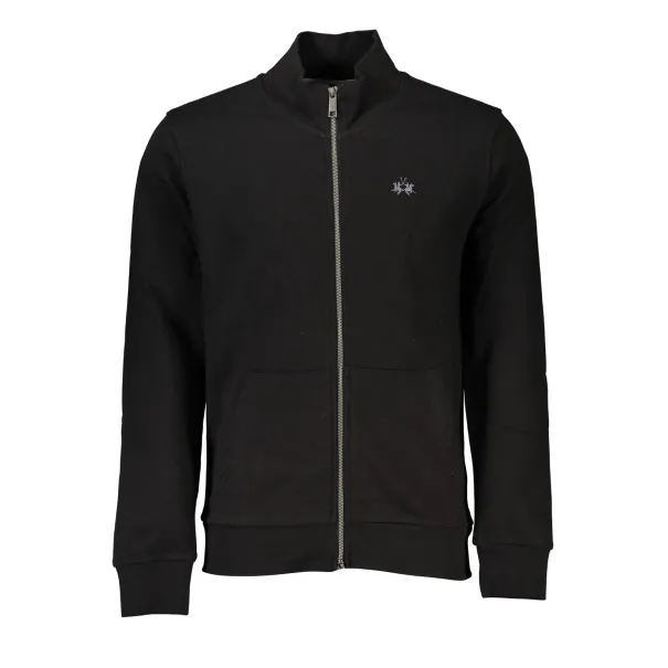 SWEAT-SHIRT ZIPPÉ NOIR LA MARTINA POUR HOMME - LA MARTINA