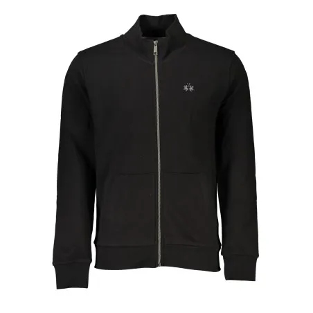 SWEAT-SHIRT ZIPPÉ NOIR LA MARTINA POUR HOMME - LA MARTINA